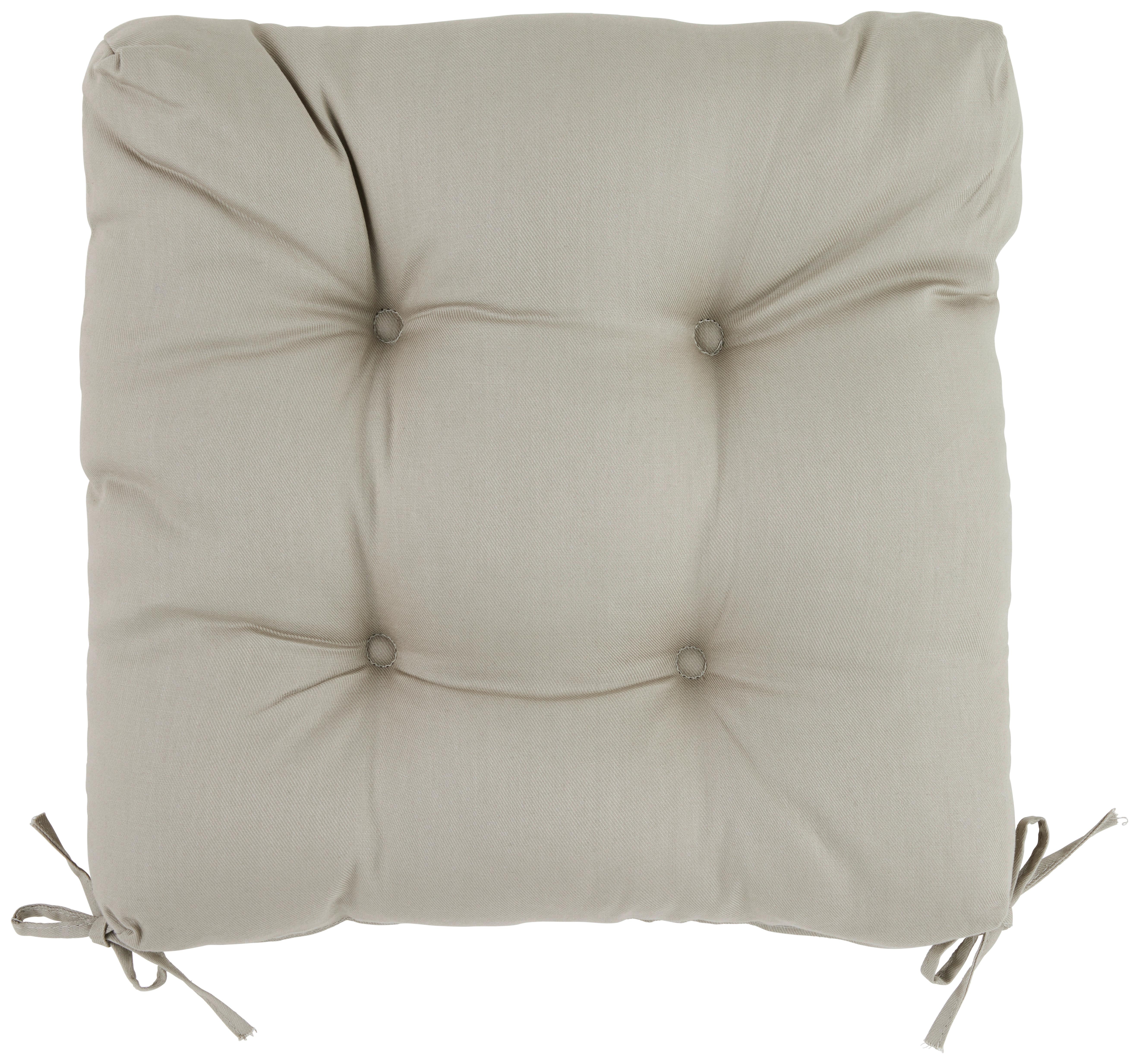 PODUŠKA NA SEDENIE ELLI - béžová, textil (40/40/7cm) - Mömax