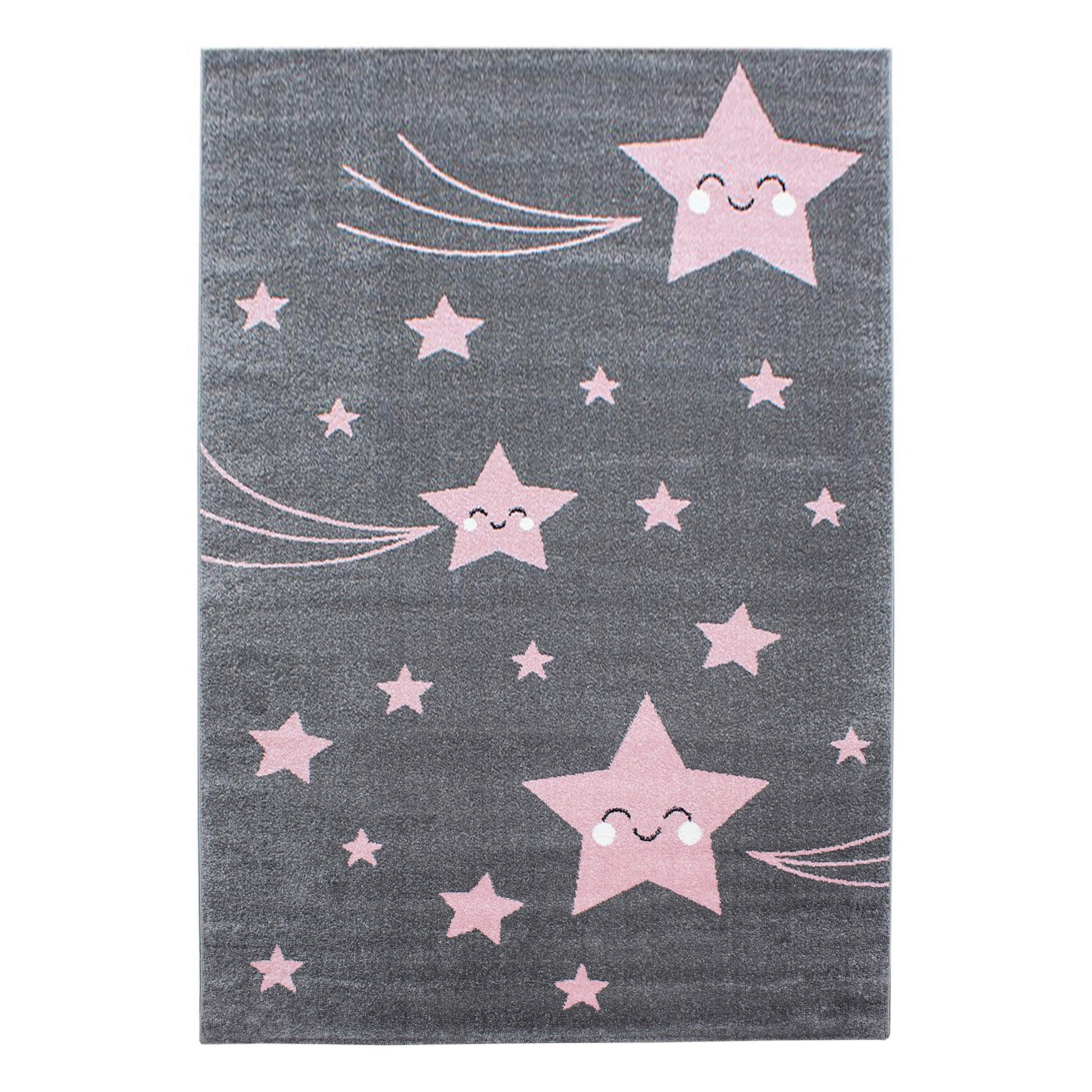 Kinderteppich KIDS - Pink, Trend, Textil (140/200cm) - Ayyildiz 