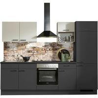 Küchenblock Pn 80 - Kaschmir/Hellgrau, MODERN, Holzwerkstoff/Kunststoff (270cm) - Pino