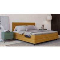 Box-ágy Andorra 180/200cm - sárga, Modern, faalapú anyag/textil (180/200cm) - MID.YOU