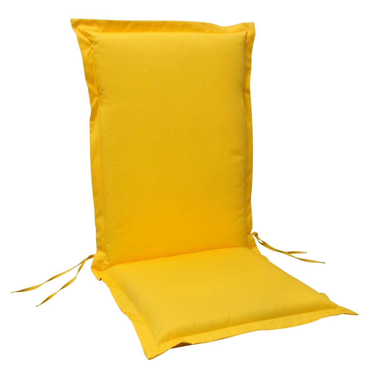 Sesselauflagenset in Gelb für Hochlehner kaufen