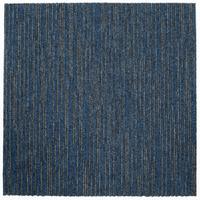 Teppichfliese Blau/Grau Ambition 50x50 cm Florhöhe 3mm - Blau/Grau, Basics, Textil (50/50cm)