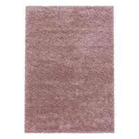 Hochflorteppich Sydney Rosa 80x150 cm - Rosa, Basics, Textil (80/150cm)