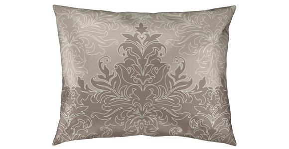 Satin Bettwäsche 140x200 cm Odette Baumwolle Taupe/Beige - Taupe/Beige, ROMANTIK / LANDHAUS, Textil (140/200cm) - James Wood