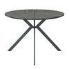 Gartentisch Marbella - Schwarz/Grau, MODERN, Kunststoff/Metall (113/74/113cm) - Beldano