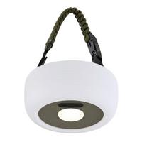 Solarleuchte 36819 - Schwarz/Weiß, Basics, Kunststoff/Textil (14,5/25cm) - Globo