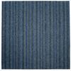Teppichfliese Blau/Grau Astra 50x50 cm Florhöhe 3 mm - Blau/Grau, Basics, Textil (50/50cm)