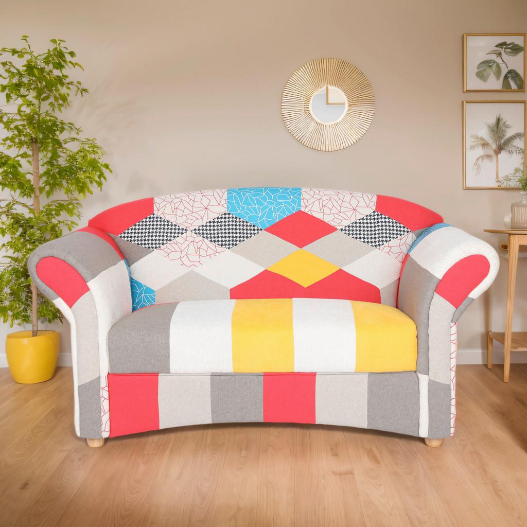 2-Sitzer Loretta, bunt ca. 153x83x85 cm