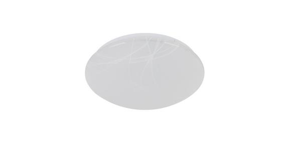 LED-Deckenleuchte Bolly - Alabasterfarben/Weiß, MODERN, Kunststoff/Metall (29/8,8cm) - Luca Bessoni