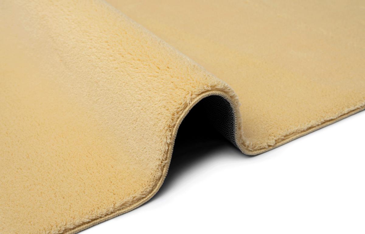 Fellteppich Loft - Goldfarben, KONVENTIONELL, Textil (120/160cm)
