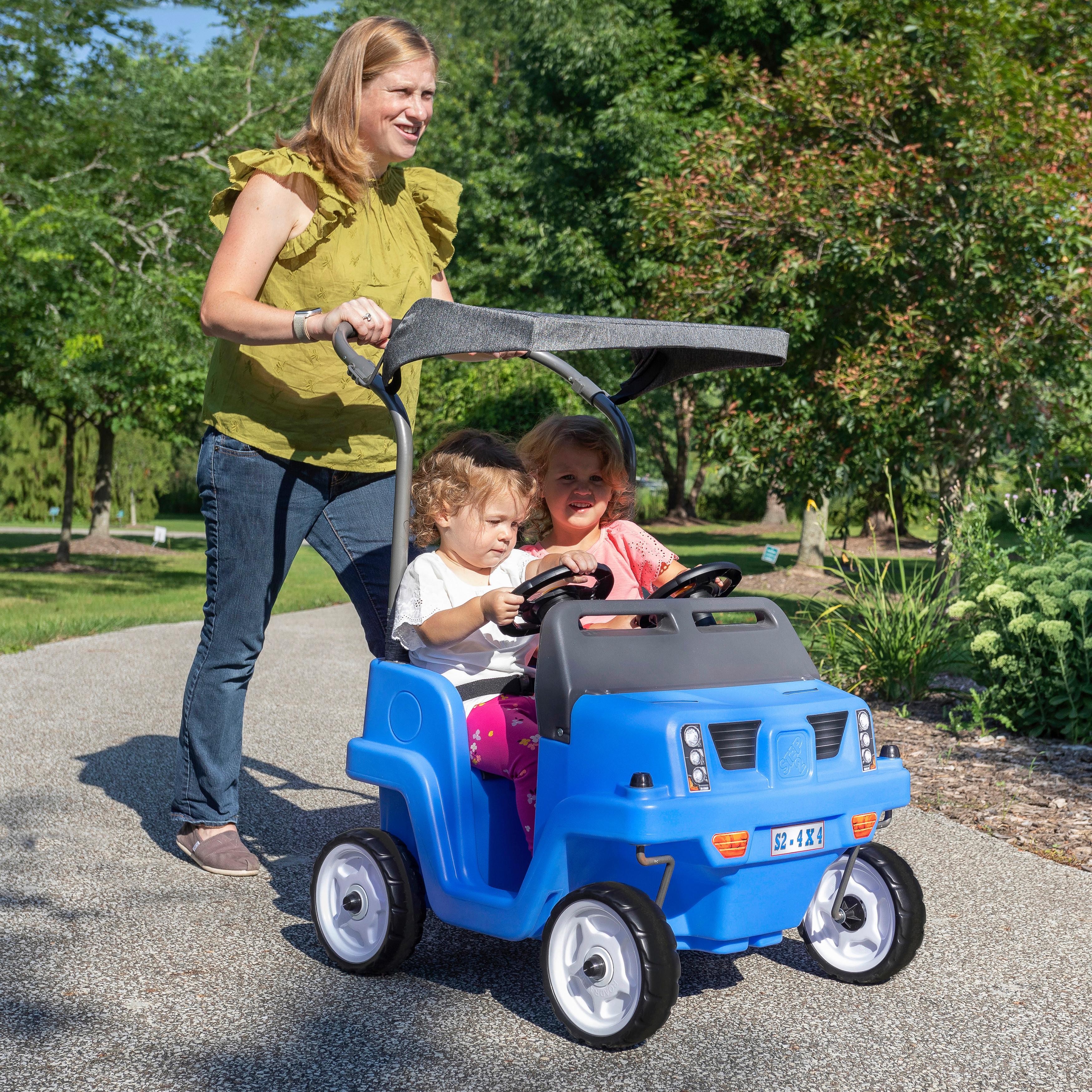 Kinderauto 483399 - Blau, KONVENTIONELL, Kunststoff (63,5/99,1/88,9cm) - Ambia Garden