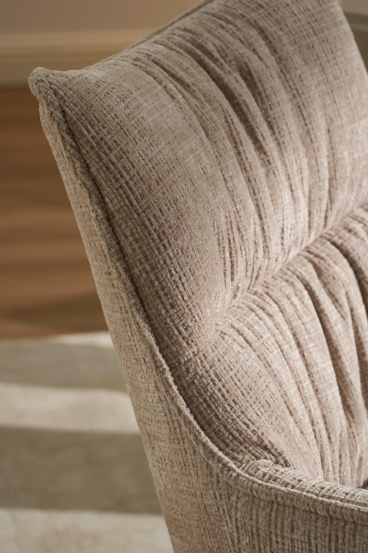 Armlehnstuhl Aria Beige B: 57 cm - Beige, MODERN, Holz/Textil (57/90/67cm) - Livetastic