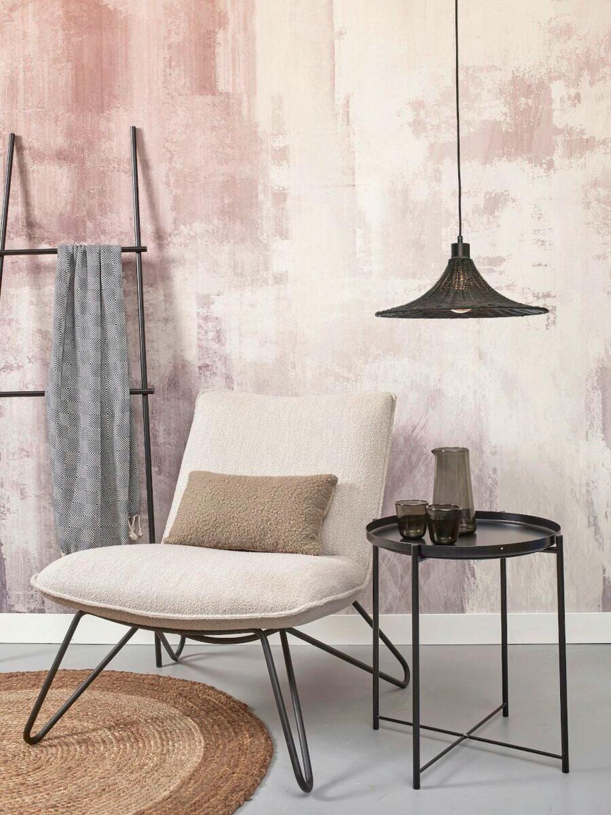 Hängeleuchte Borabora/H/4012/B - Schwarz, Trend, Holz (40/12cm) - Good & Mojo