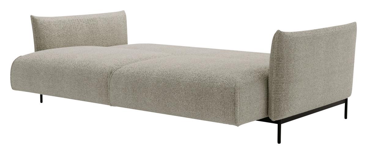 Bueno Creme B: 223 Cm - Creme/Schwarz, Design, Textil (223/96/95cm) - Livetastic