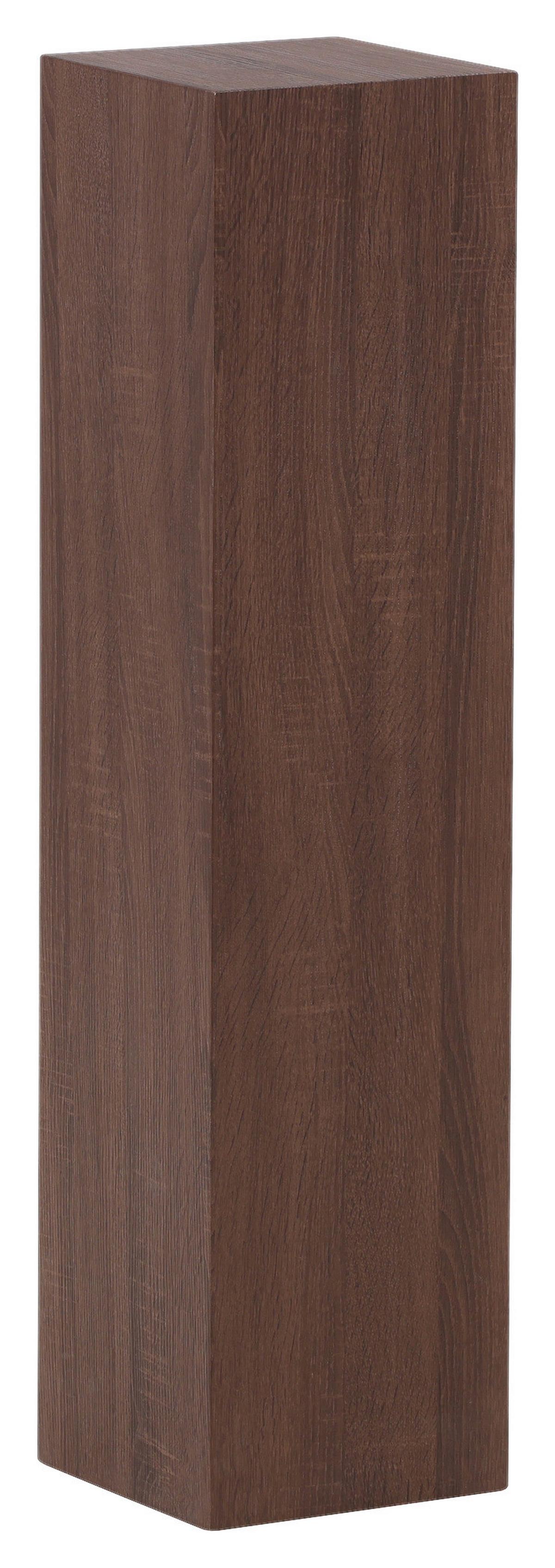 Beistelltisch Ramsvik - Braun, Design, Holz (23/23/95cm) - Livetastic