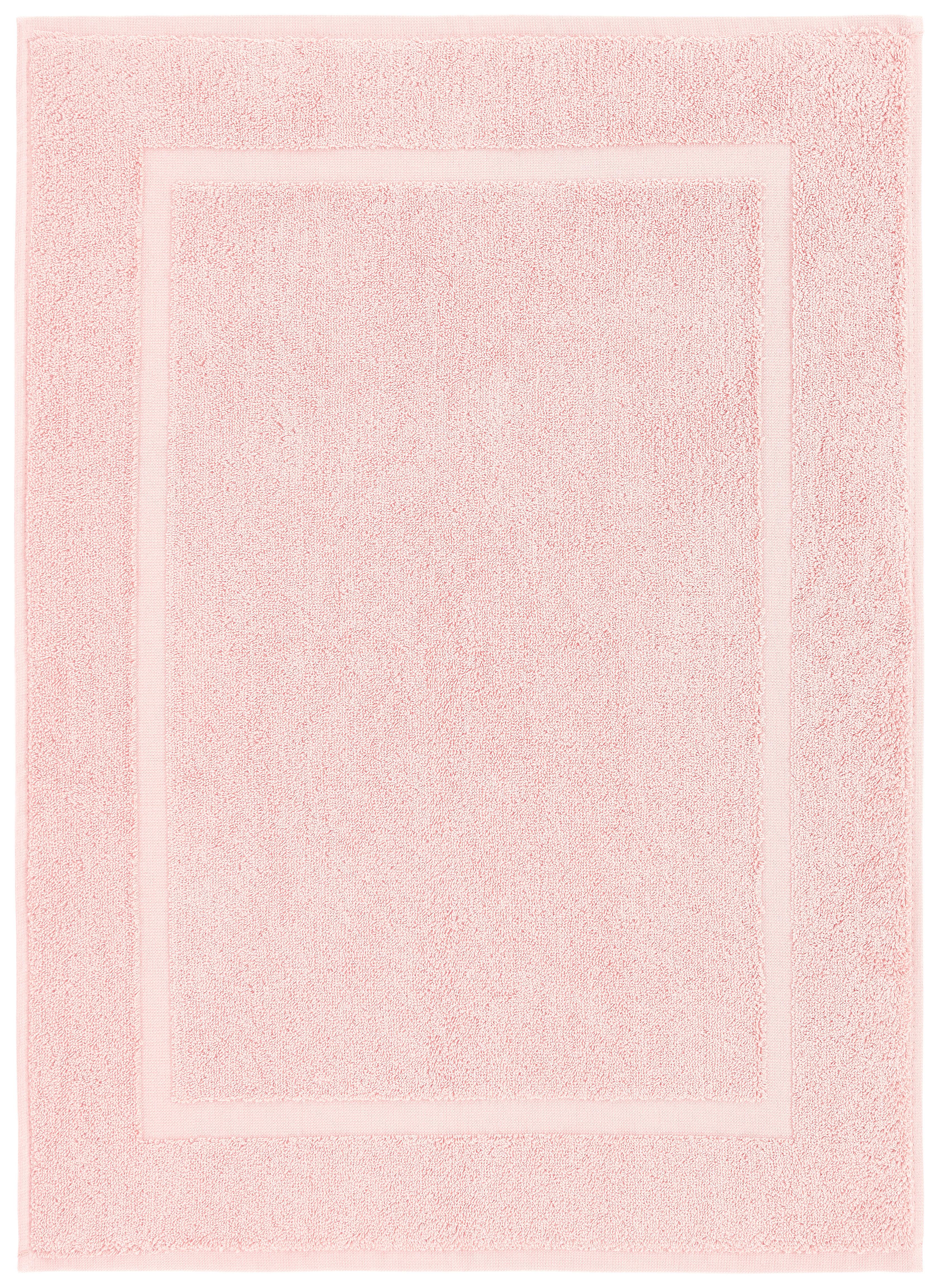 KOUPELNOVÁ PŘEDLOŽKA Melanie, 50/70cm, růžová - růžová, textil (50/70cm) - Modern Living