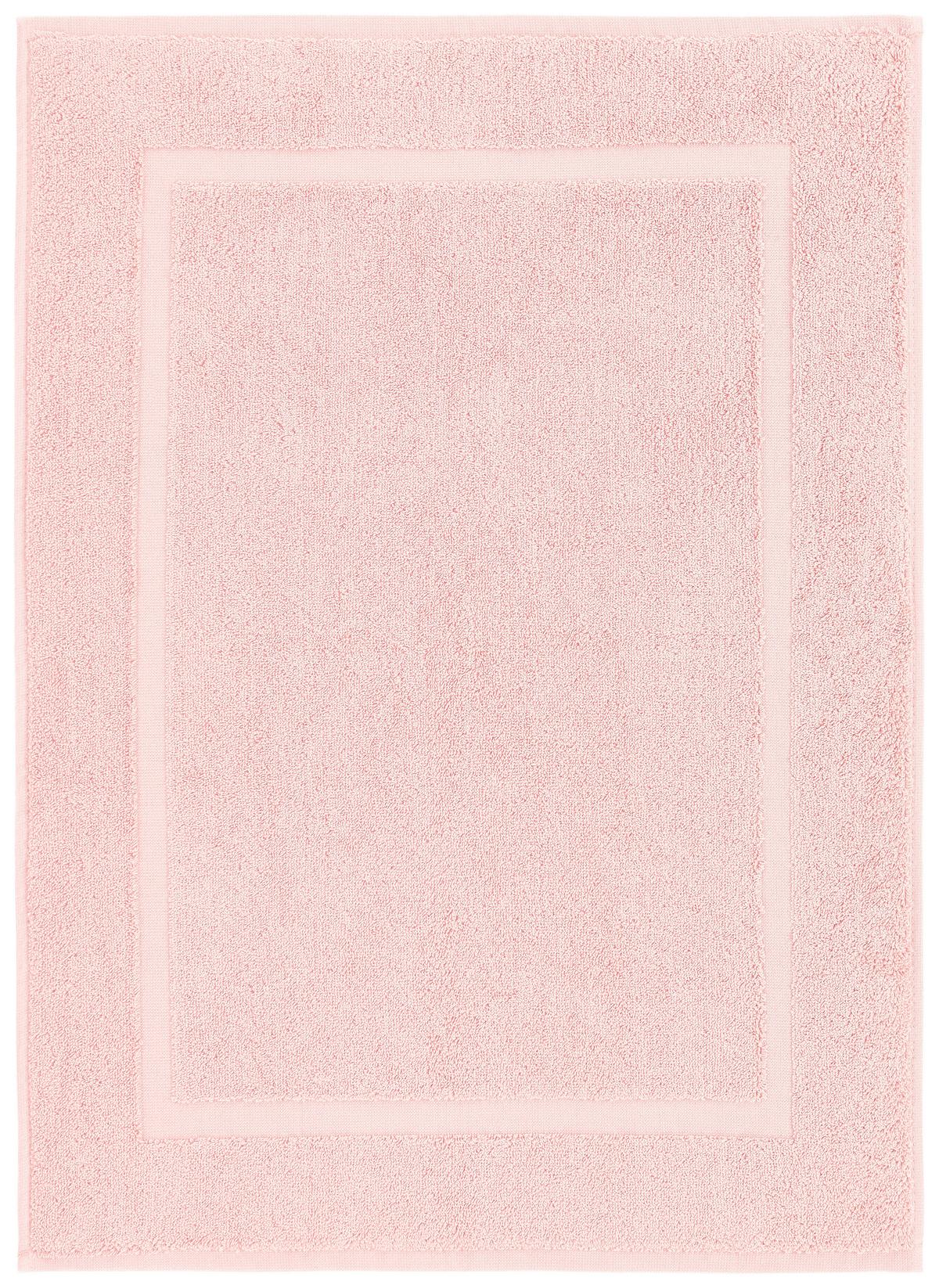 KOUPELNOVÁ PŘEDLOŽKA Melanie, 50/70cm, růžová - růžová, textil (50/70cm) - Modern Living