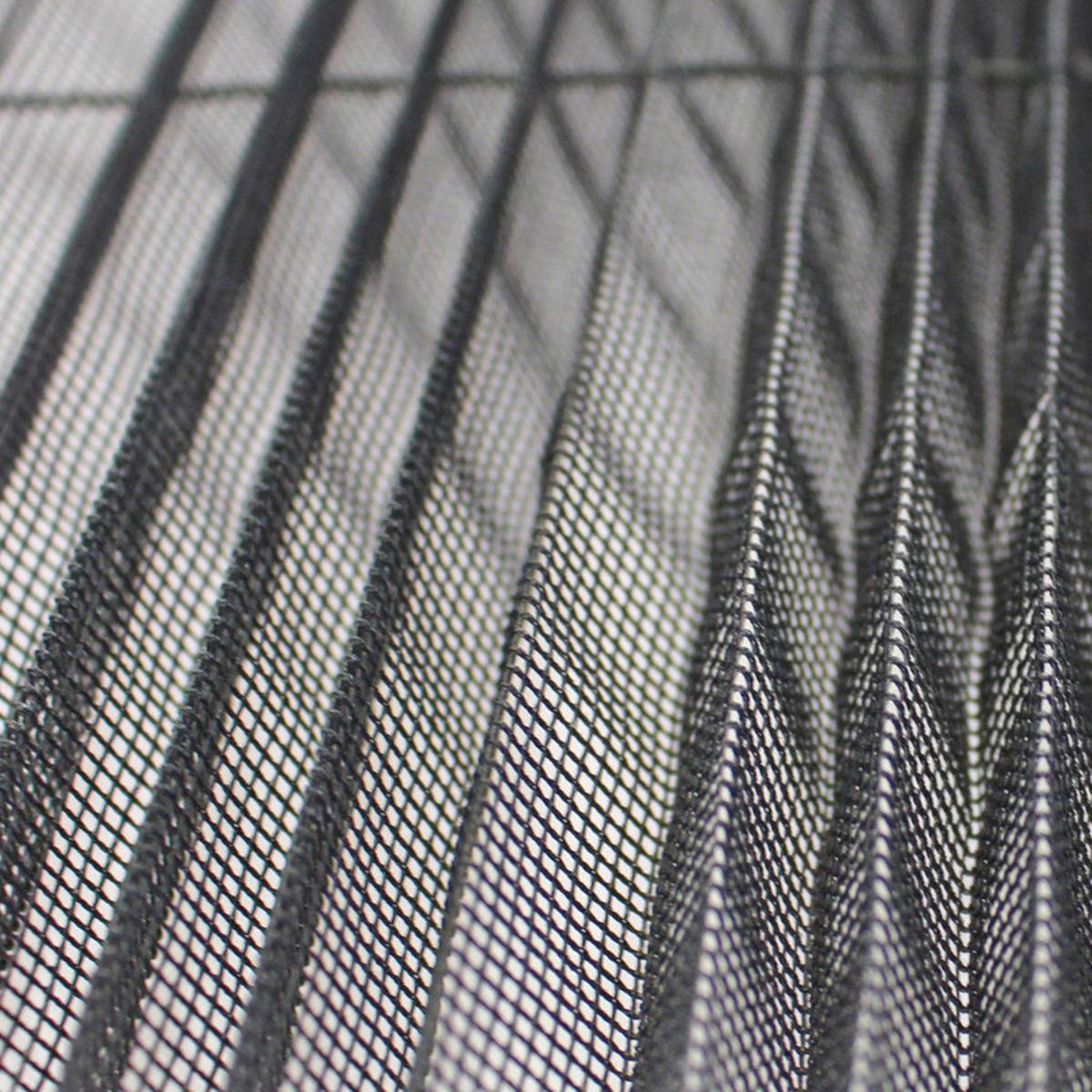 Fliegengittertür Is Plus Plissee Tür - Weiß, Basics (110/220cm) - Windhager