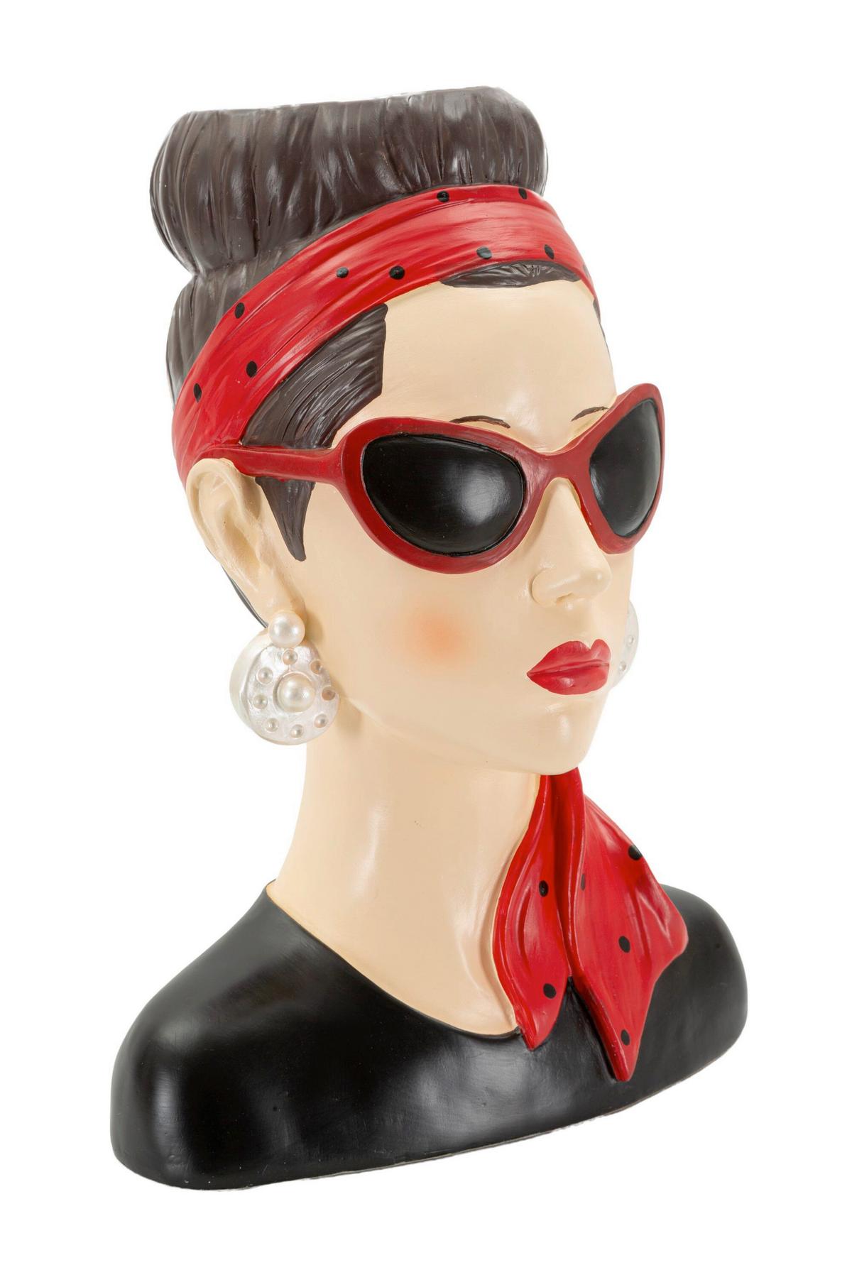 Skulptur Kunststoff, Multicolor - Basics, Kunststoff (21/27/16cm)