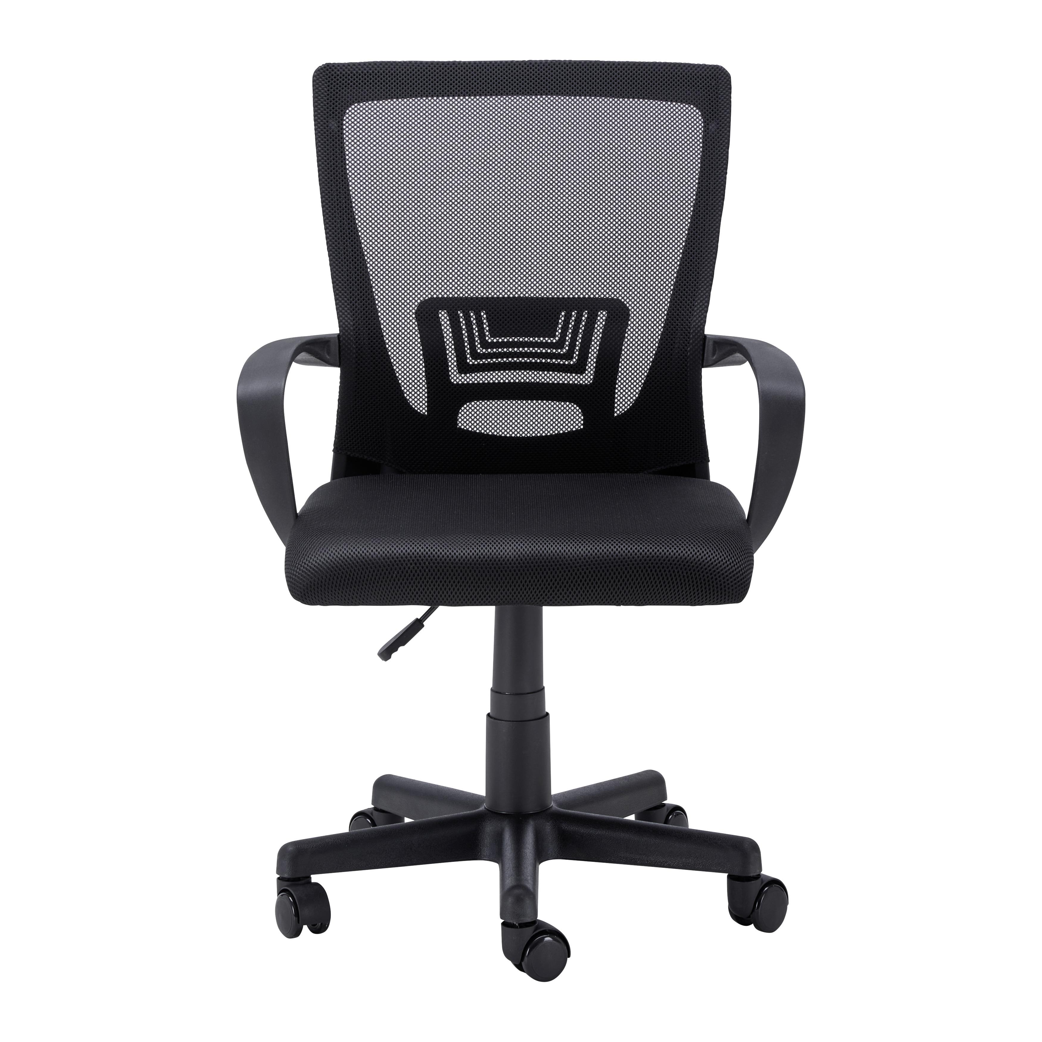 Otoční Židle Endres Černá - černá, Moderní, textil/plast (60/87/57cm) - Bessagi Home