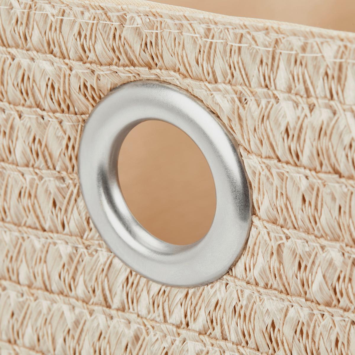 Aufbewahrungskorb Ingetraud 4tlg Kunststoff/Leinen Sand - Sandfarben, ROMANTIK / LANDHAUS, Kunststoff/Textil - James Wood