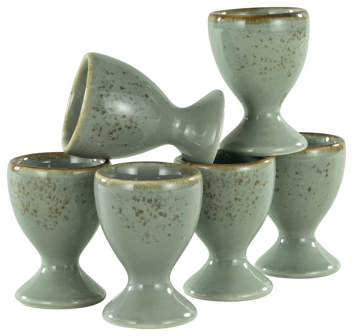 Eierbecherset 33027 Nature Collection - Grau, Trend, Keramik (5,5cm) - Creatable