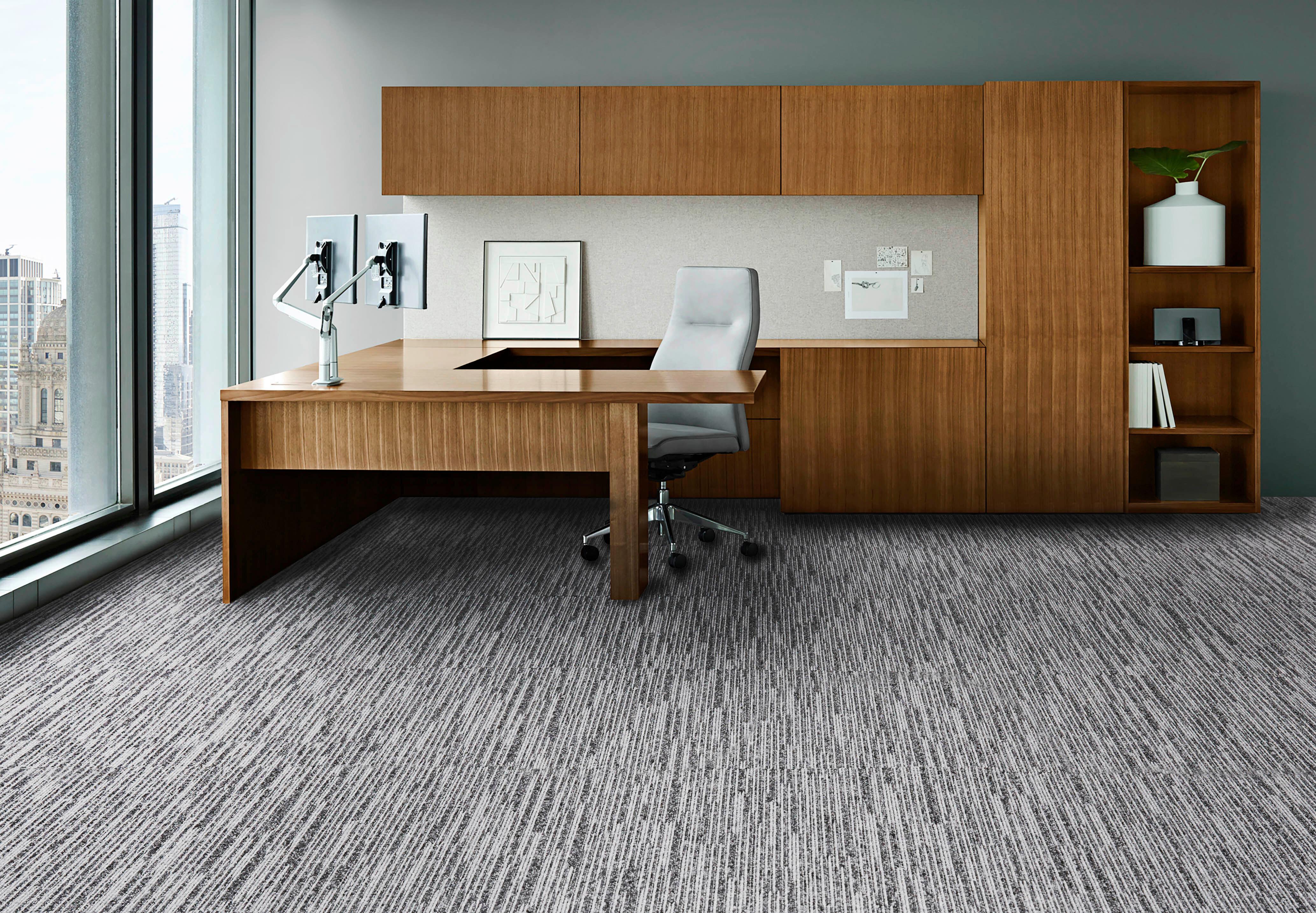 Teppichfliese Grau Ambition 50x50 Cm Florhöhe 3 Mm - Grau, Basics, Textil (50/50cm)