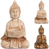Szobor Buddha - Basics, műanyag (8,5/8,5/14cm)