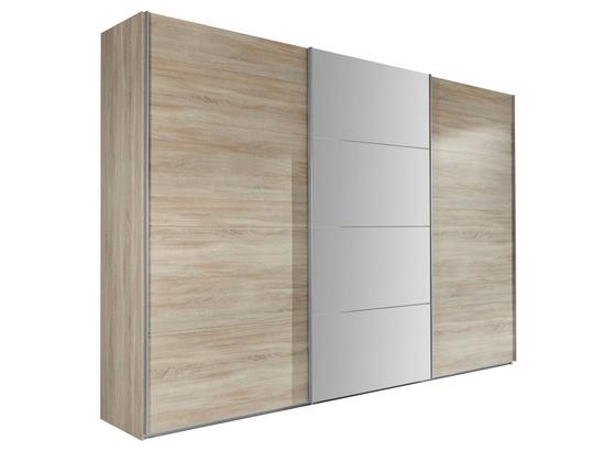 Skriňa Ernie Dekor Dub - farby dubu, Moderný, kompozitné drevo/sklo (270/210/65cm) Skriňa Ernie Dekor Dub - farby dubu, Moderný, kompozitné drevo/sklo (270/210/65cm)