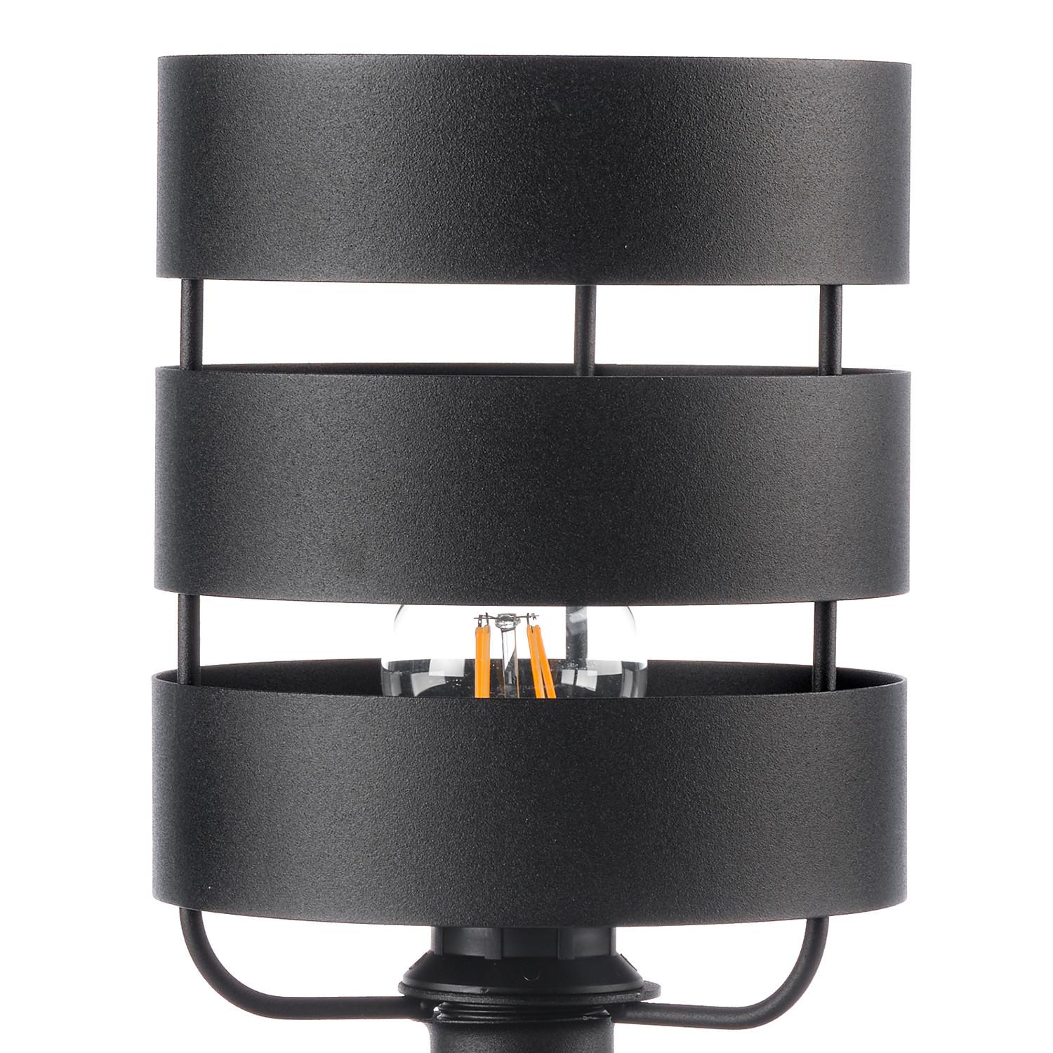 Nachttischleuchte 5028/Ln - Schwarz, Design, Metall (17/28.5cm)