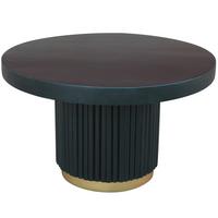Couchtisch Uitgeest Schwarz/goldfarben, 60 Cm - Goldfarben/Schwarz, MODERN, Holz (60/60/36cm) - MID.YOU
