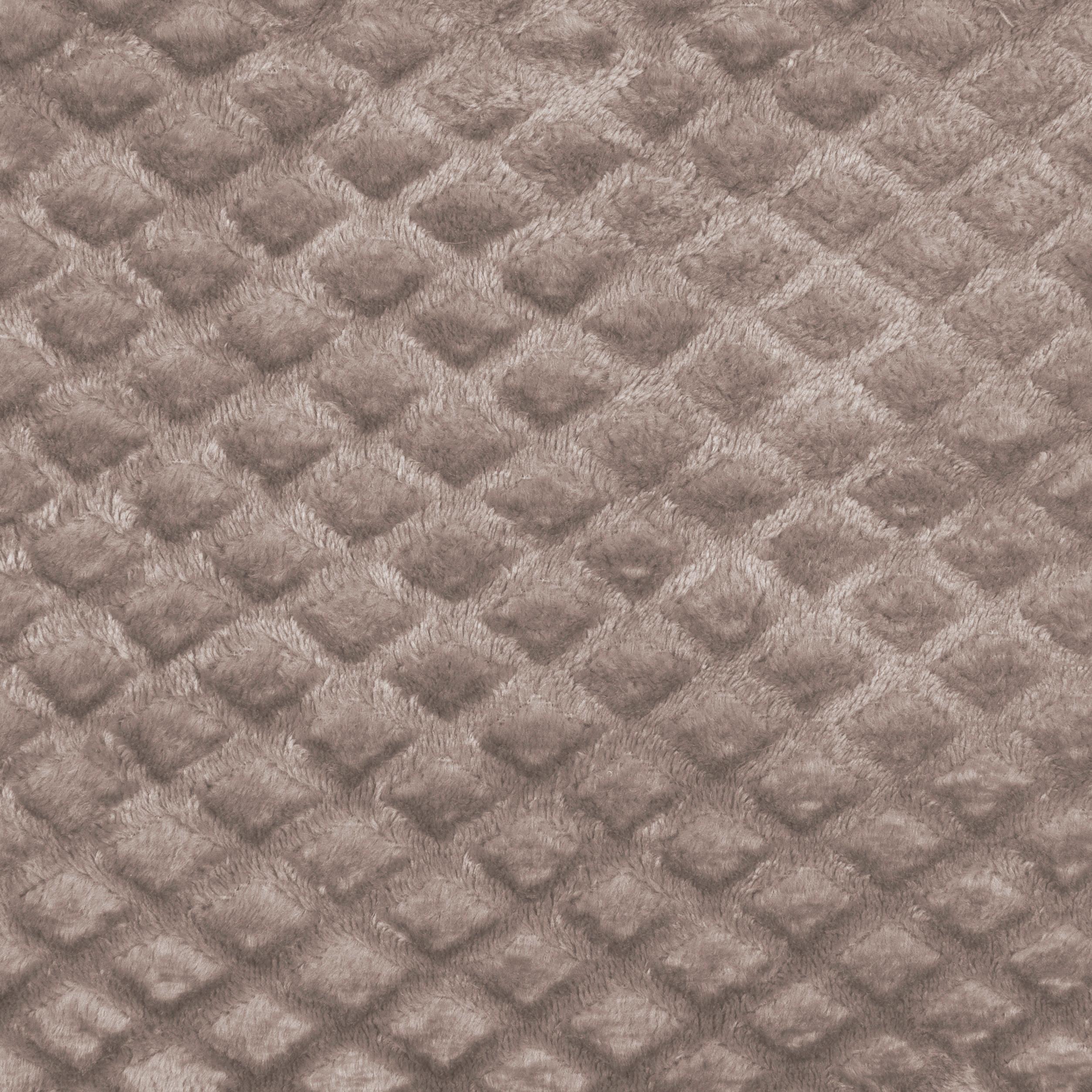 Kuscheldecke Larissa Taupe Detail