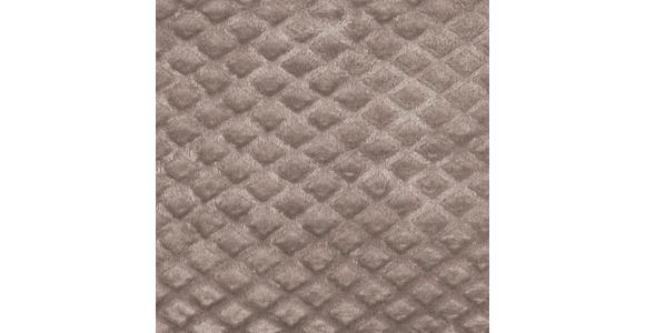 Kuscheldecke Larissa Taupe 130x170 Cm - Taupe, MODERN, Textil (130/170cm) - Luca Bessoni