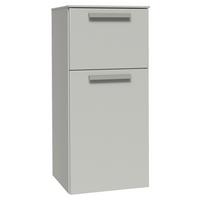 Midischrank Seidengrau, B: 40 cm - Seidengrau, MODERN, Holzwerkstoff (40/86,4/37cm) - Vertico