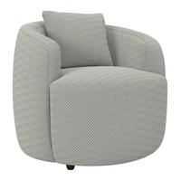 Relaxační křeslo PINA, jadeitově zelená, s polštářem - černá/jadeitově zelená, Moderní, textil/plast (81/74/81cm)