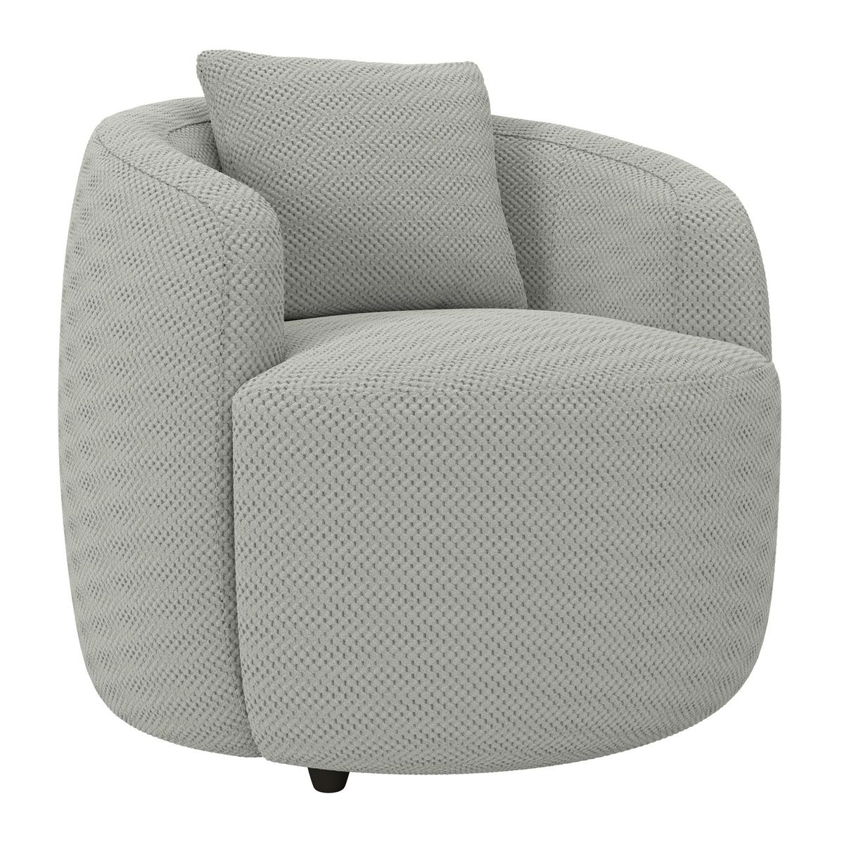 Relaxační křeslo PINA, jadeitově zelená, s polštářem - černá/jadeitově zelená, Moderní, textil/plast (81/74/81cm)