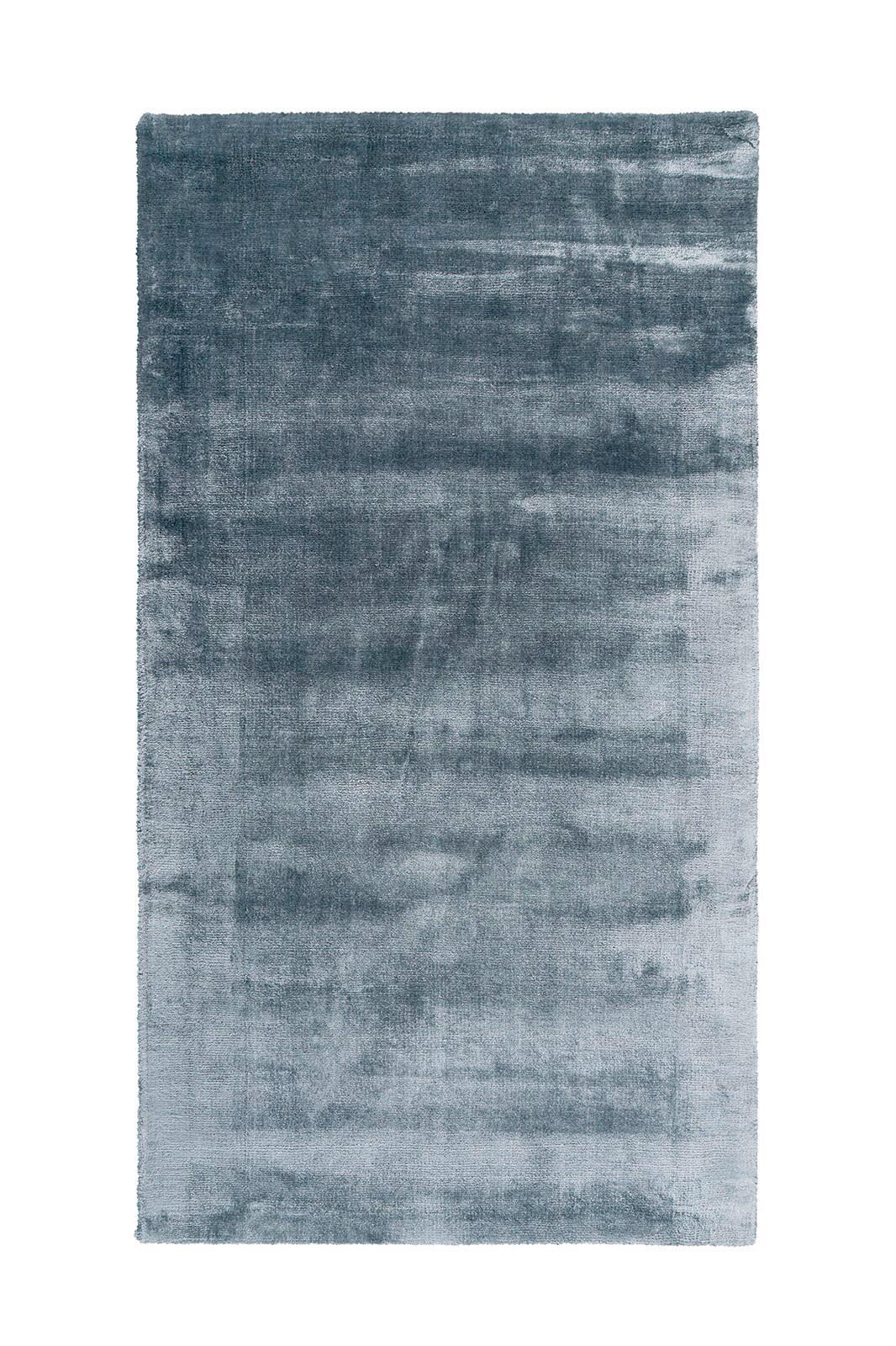 Teppich Village 125 Blau, 80x150 cm - Blau, KONVENTIONELL, Textil (80/150cm)