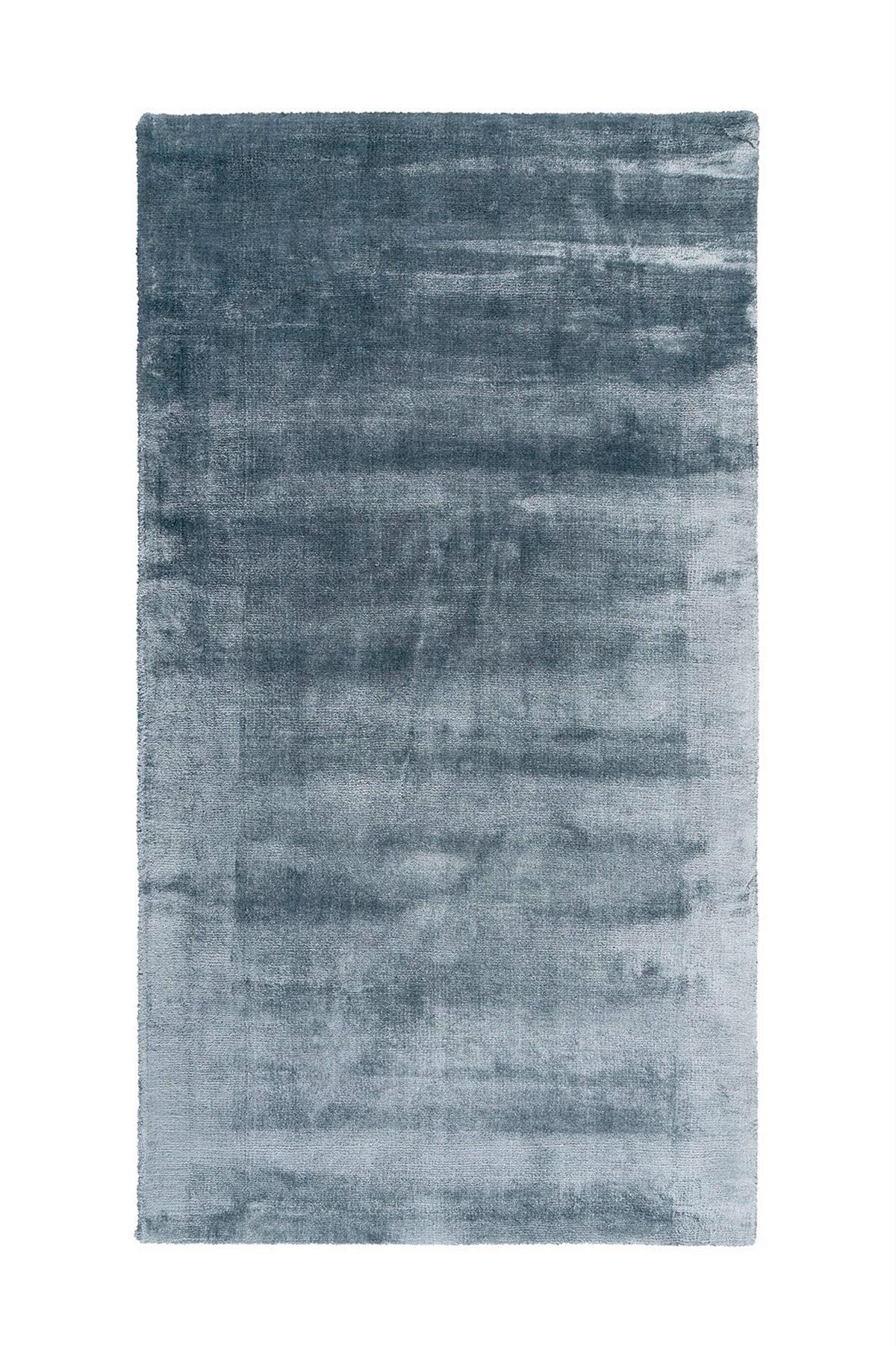 Teppich Village 125 Blau, 80x150 cm - Blau, KONVENTIONELL, Textil (80/150cm)