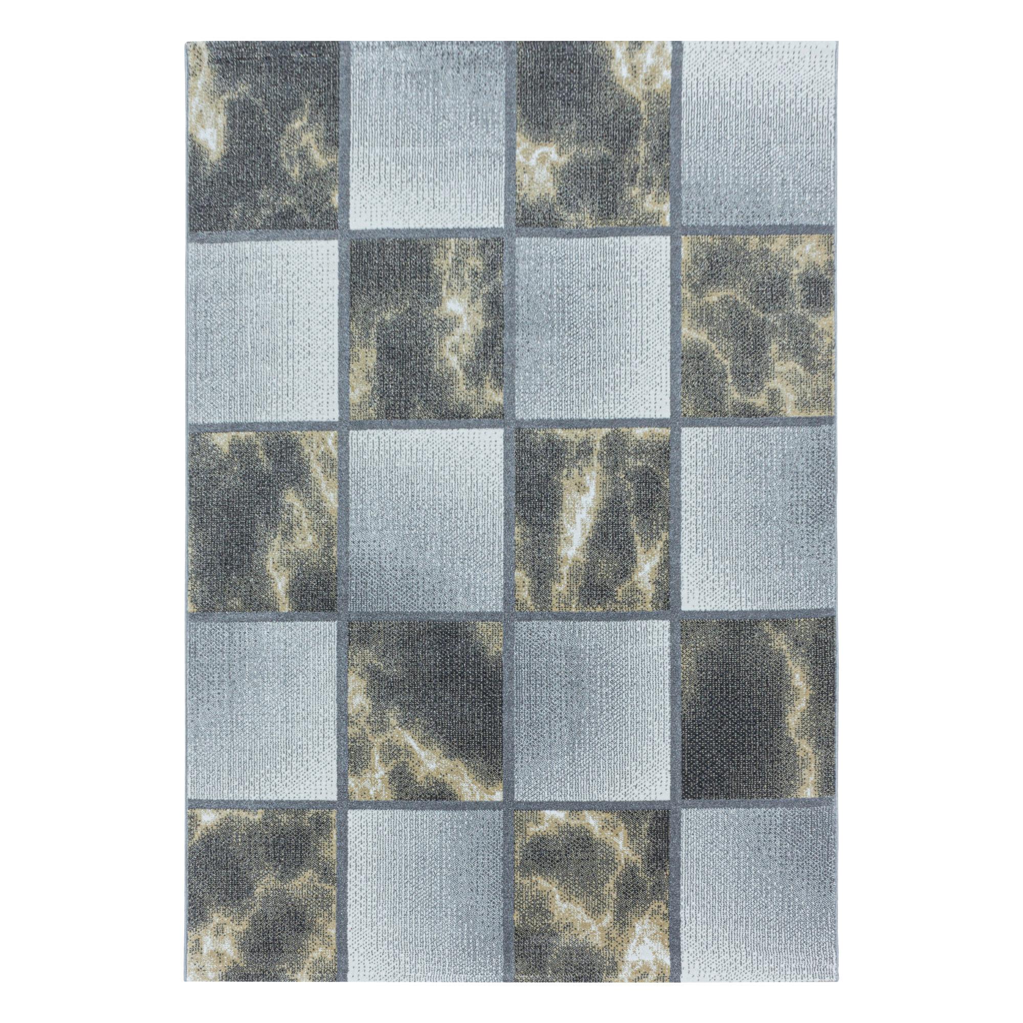Webteppich Gelb/Grau Naturfaser Ottawa 240x340 cm - Gelb, Design, Textil (240/340cm)