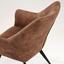 Stuhl Marbella Braun - Schwarz/Braun, MODERN, Textil/Metall (57,5/85/62cm) - Ombra Stuhl Marbella Braun - Schwarz/Braun, MODERN, Textil/Metall (57,5/85/62cm) - Ombra