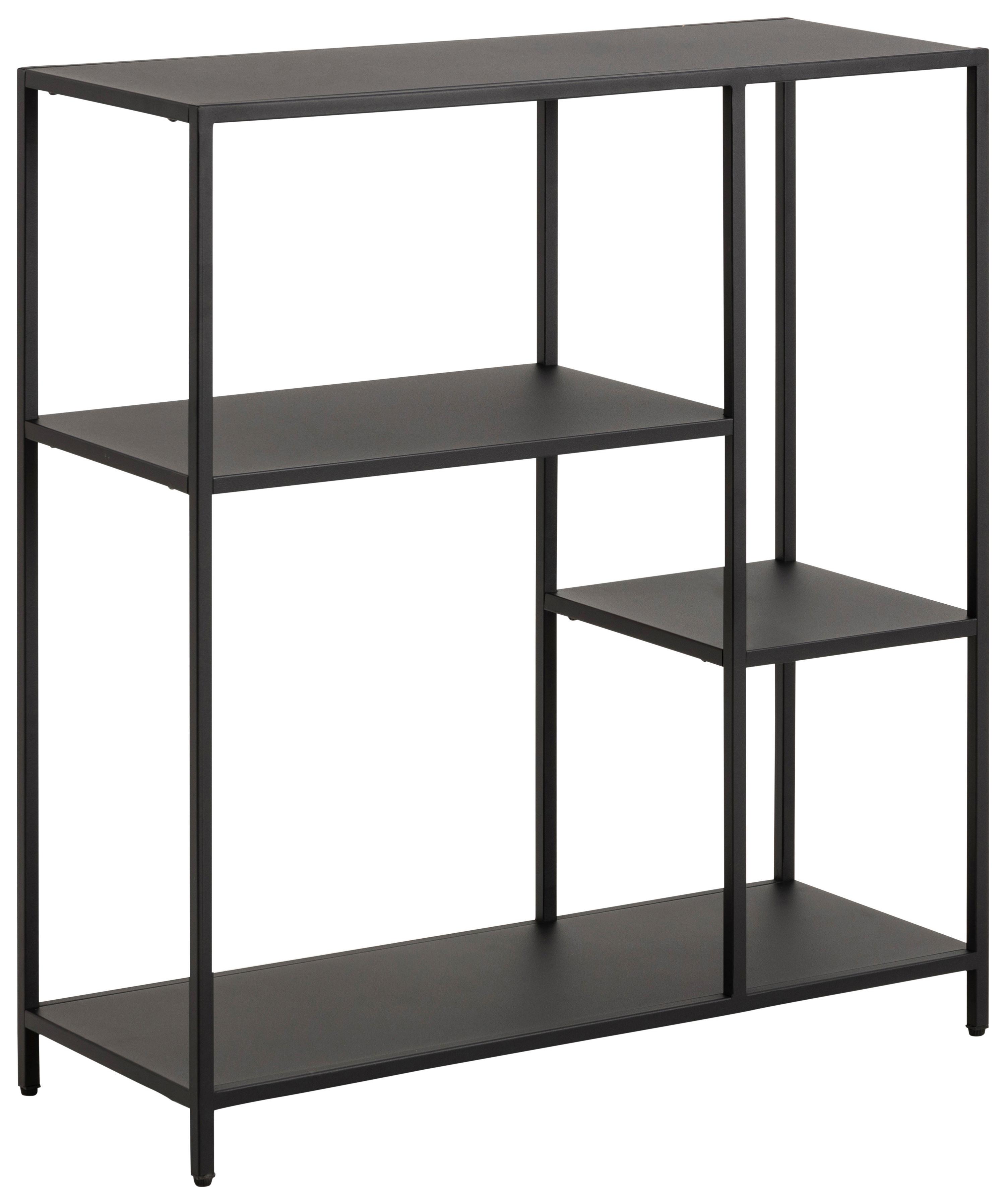 Regálový Díl Newcastle Š: 79,5 Cm - černá, Konvenční, kov (79,5/86/30cm) - MID.YOU