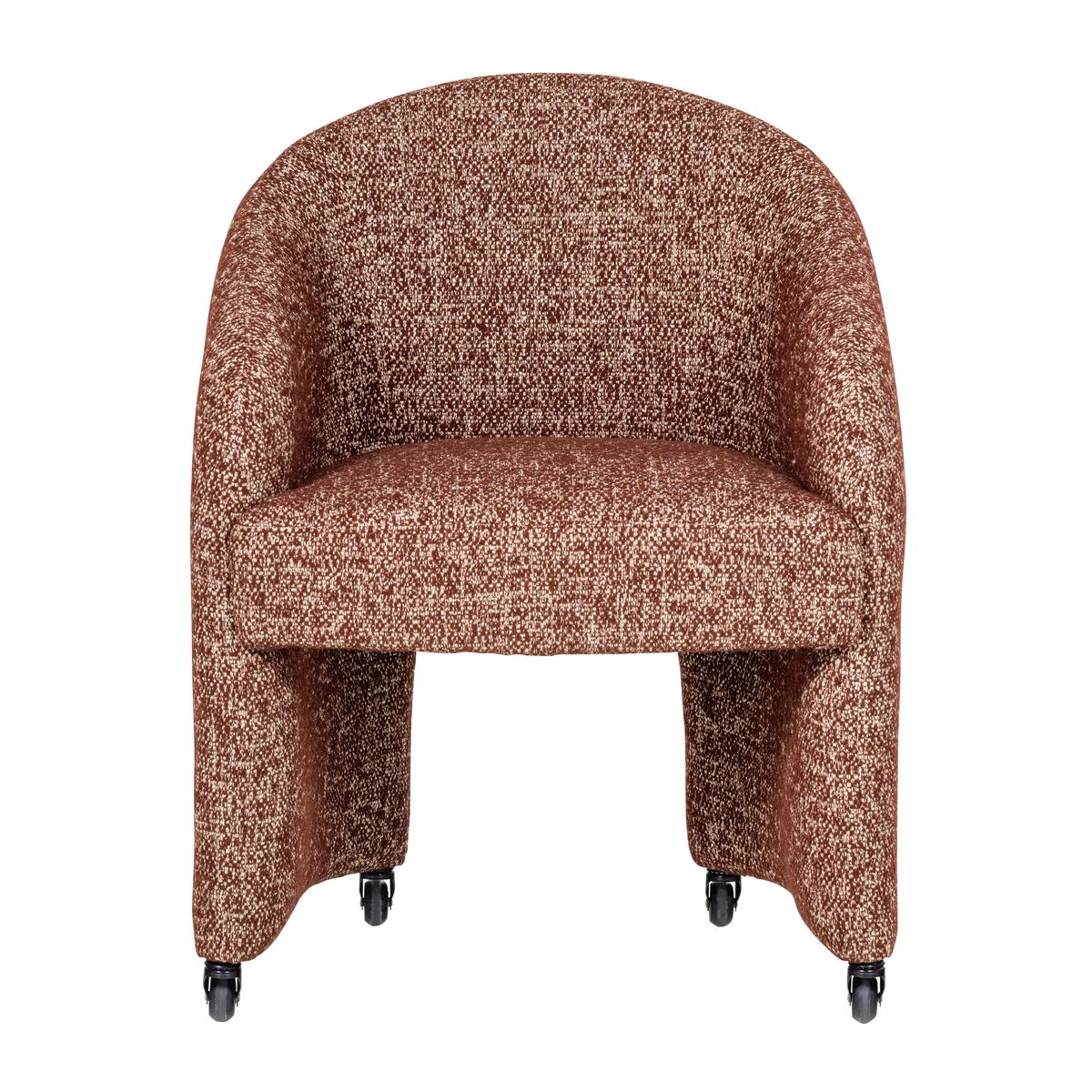 ARMLEHNSTUHL Cordo Braun/Rostfarben B: 64cm - Rostfarben/Braun, MODERN, Kunststoff/Textil (64/83/64cm) - Livetastic