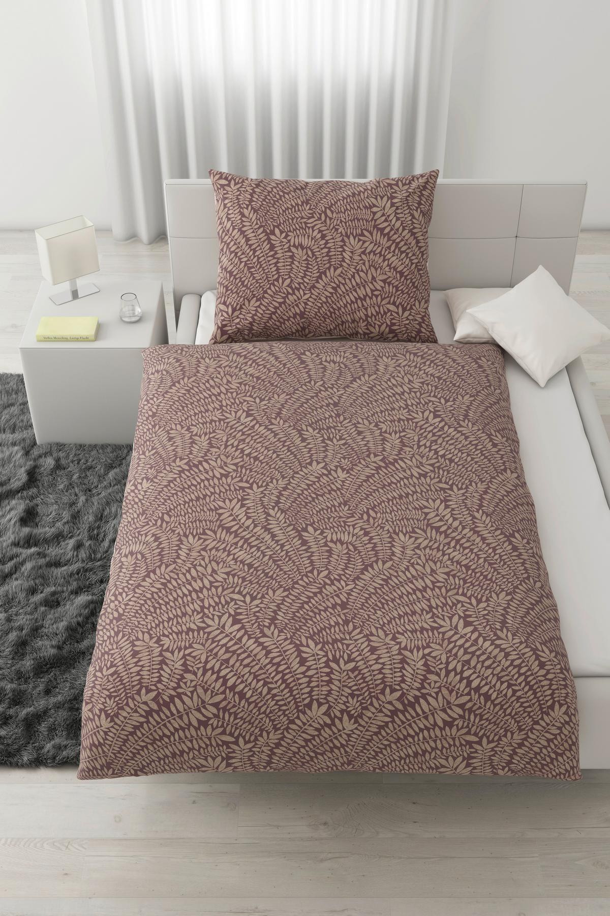 Povlečení Lorita, 70/90 140/200cm - světle fialová, textil (140/200cm) - Modern Living