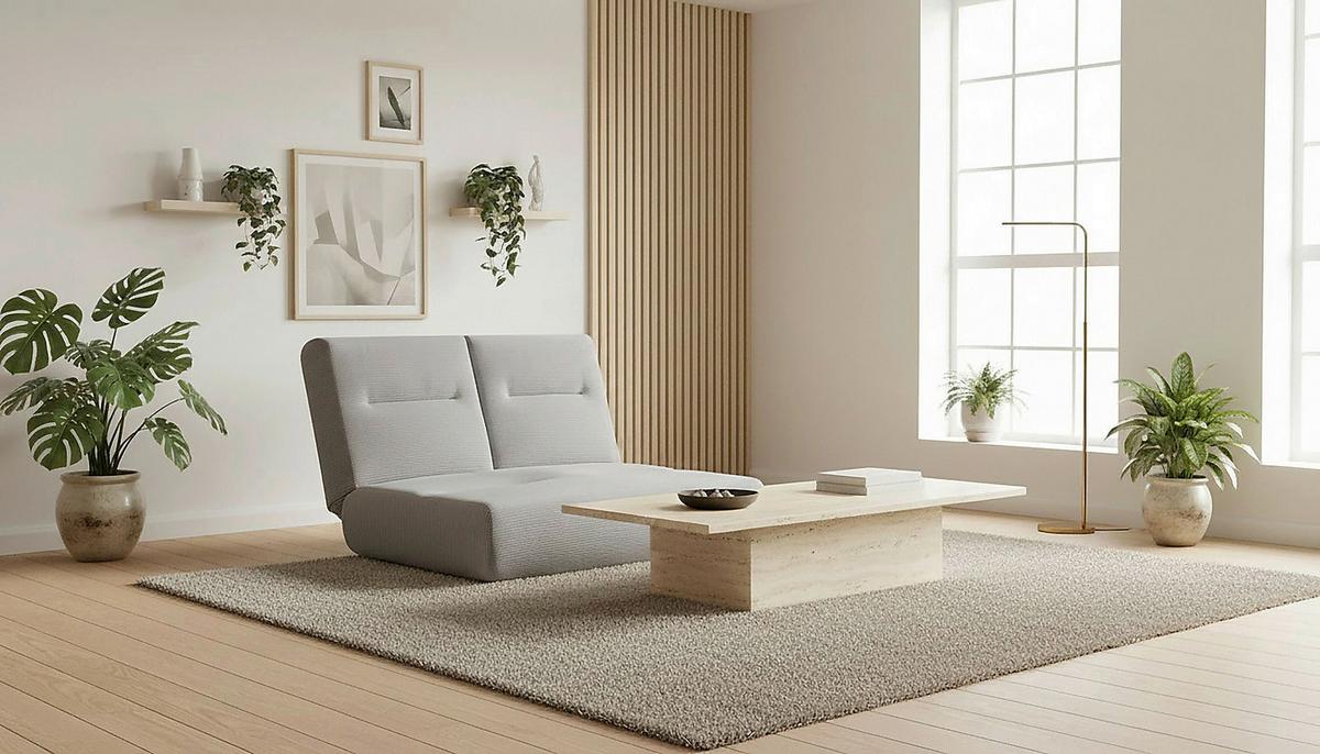 Schlafsofa Luna Grau B: 159 cm - Grau, Design, Textil (159/88/160cm) - Livetastic