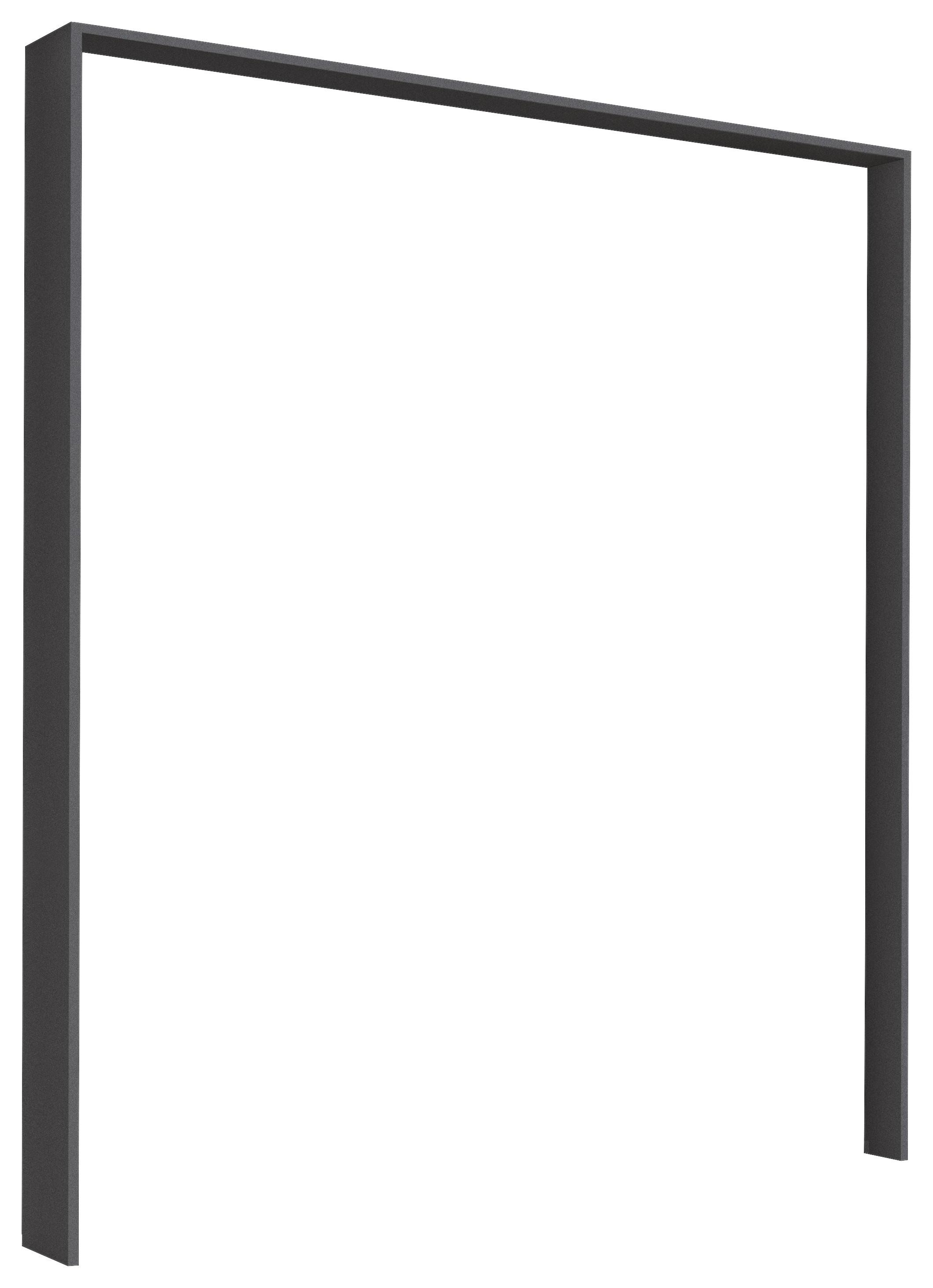 Paspartový rám MIAMI Š/V/H:cca 211/233/64cm - šedá, Moderní, kompozitní dřevo (211/233/64cm)