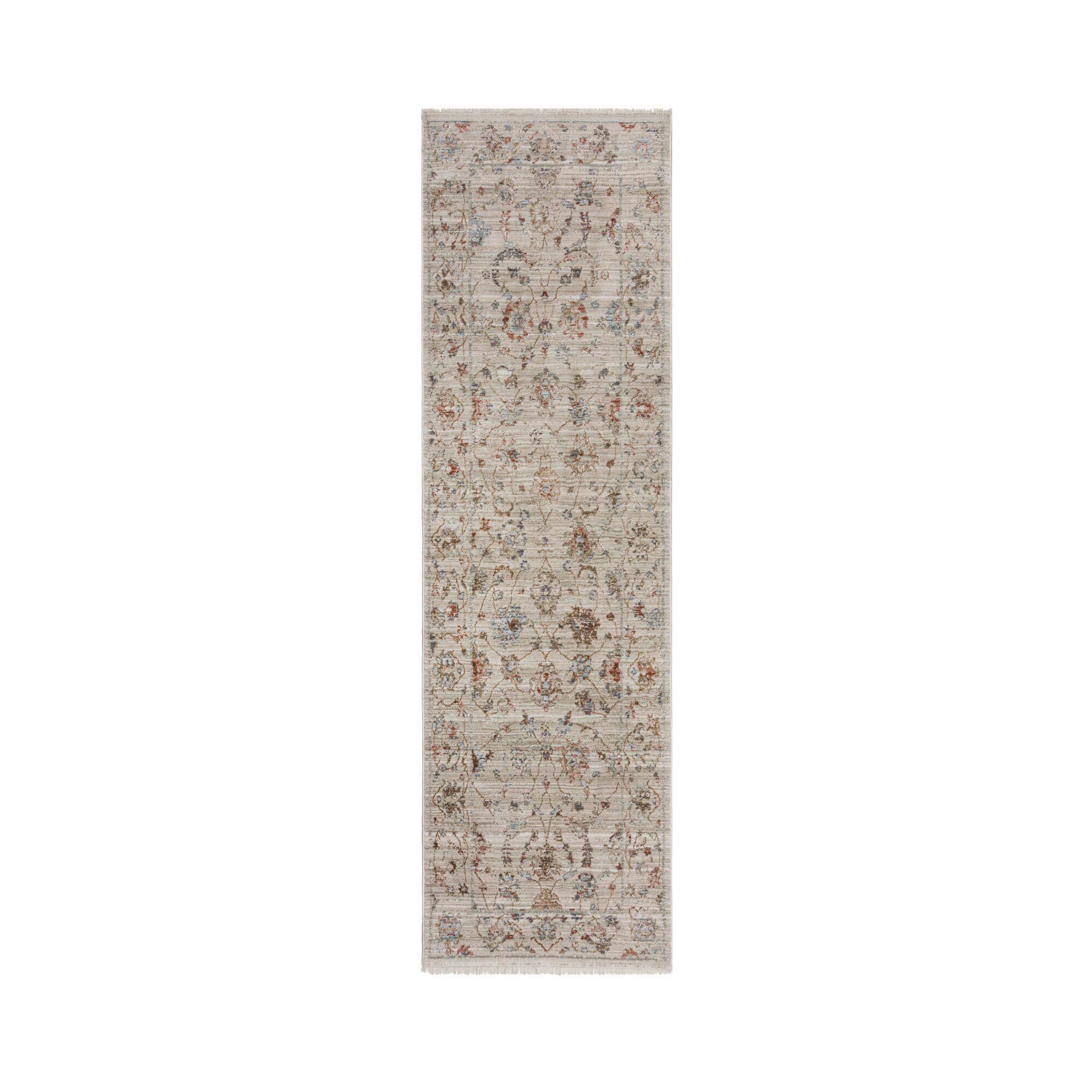 Webteppich Elodie Traditional - Naturfarben, KONVENTIONELL, Textil (66/300cm)