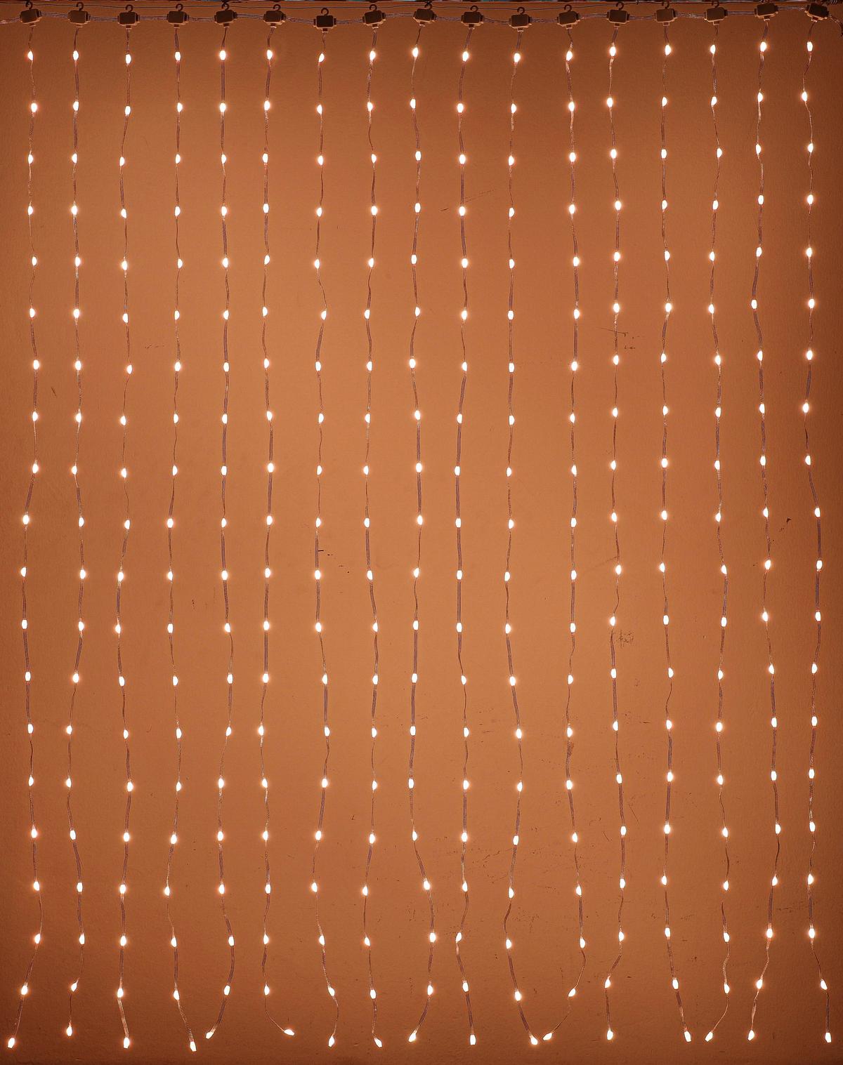 DEKORAČNÍ LED SVÍTIDLO VORHUN - bílá/černá, Konvenční, plast (140/140cm) - Mömax
