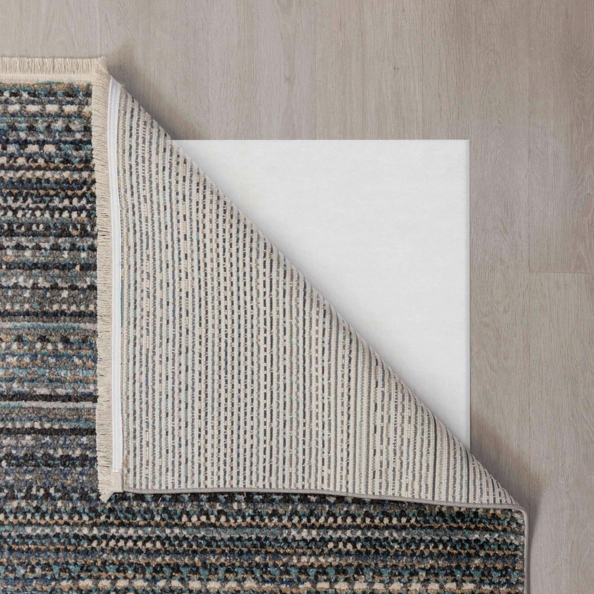 Flachwebteppich Camino Blue 200x300 - Blau, Basics, Textil (200/300cm)