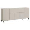 Sideboard Phuket 180 Beige, Kaschmir B: 180 Cm - Kaschmir/Beige, Design, Holzwerkstoff (180/76/37,5cm) - Livetastic