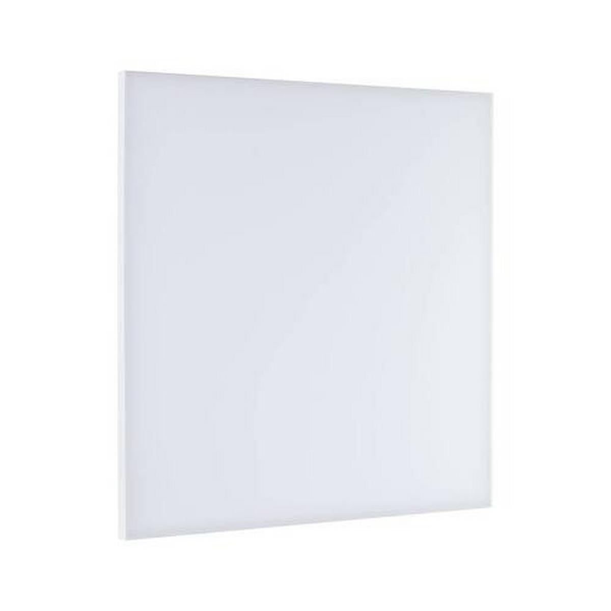LED-Paneel L: 59,5 cm dimmbar - Weiß, Design, Metall (59,5/5,0/59,5cm) - Paulmann